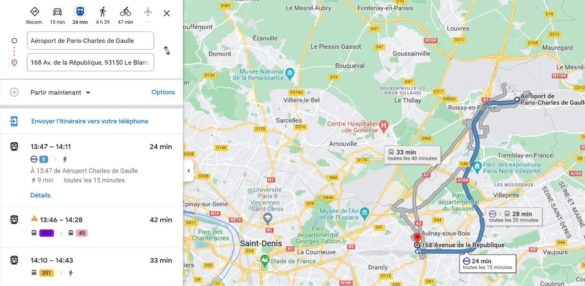 Appartement Cosy Proche Stade De France - Jo Paris 2024 เลอบล็องเมนิล ภายนอก รูปภาพ